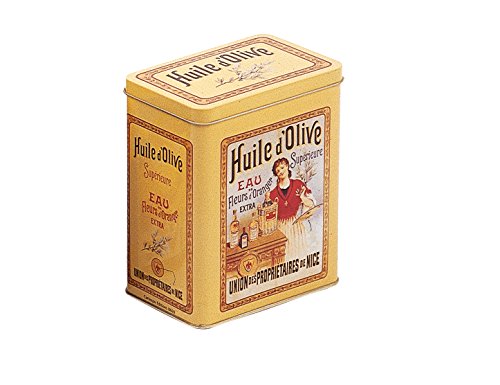 French Classics Huile D'Olive - Caja metálica (12 x 8 x 15 cm)