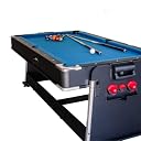 RUP Modern 4 in 1 Multi Functional Pool Table with Air Hockey, Table Tennis and Dinning Table, 7ft for Adult and Kids gallery image