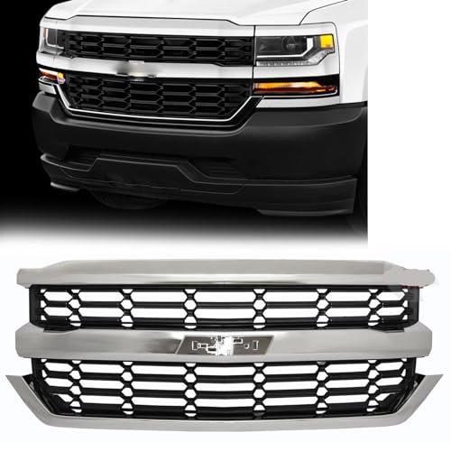 Calandre supérieure de pare-chocs voiture pour finition haut de gamme Silverado - 2