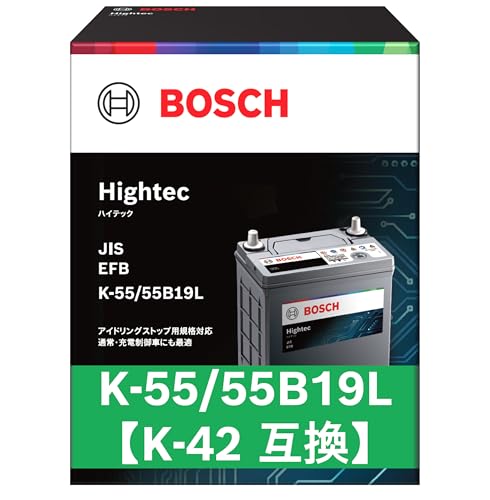 Amazon.co.jp: BOSCH (ボッシュ) 国産車バッテリー HT-K-55/55B19L