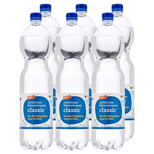 tegut... Natürliches Mineralwasser classic EINWEG (6 x 1.5 l)