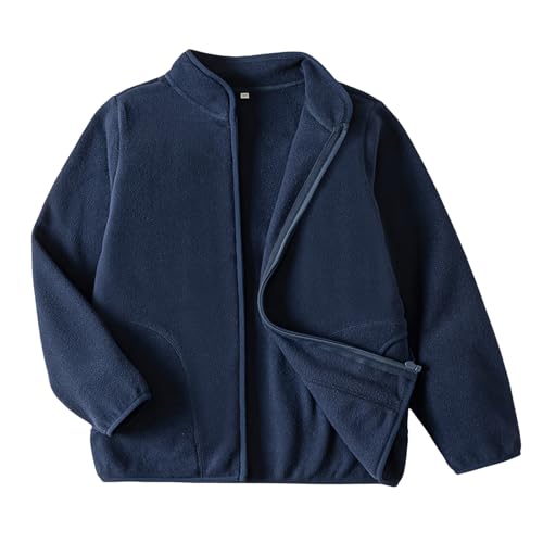 EIGIOO Toddler Fleece Jacket – Lightweight Fall & Spring Outerwear for Boys and Girls, Ages 2‑12