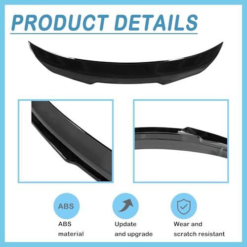 CABOHON Rear Spoiler for Infiniti Q50 2014-2024 4 Door Sedan PSM Style by CABOHON - Used condition - Image 3