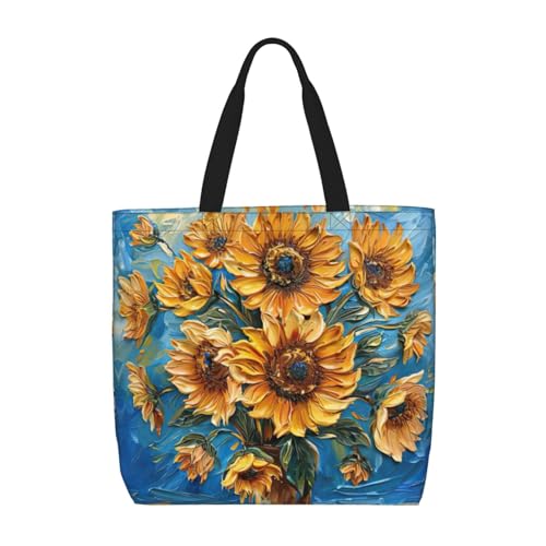 Sac besace à bandoulière pour femme grande capacité imprimé artistique cerf