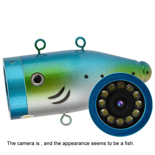 Videocamera per Pesca Subacquea 9 Pollici, Kit Videocamera HD per Pesca Subacquea 1000TVL con Cavo 30 Metri, Fischfinder Echolot per la Pesca Sul Ghiaccio Sul Fiume in