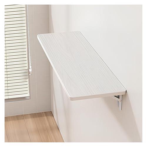 KHLMSRXJ Mesa Plegable de Pared, Escritorio de Pared, Mesa Plegable de Pared Que Ahorra Espacio, Escritorio Flotante, Mesa de lavandería Plegable para Espacios pequeños, Oficina en casa, ga