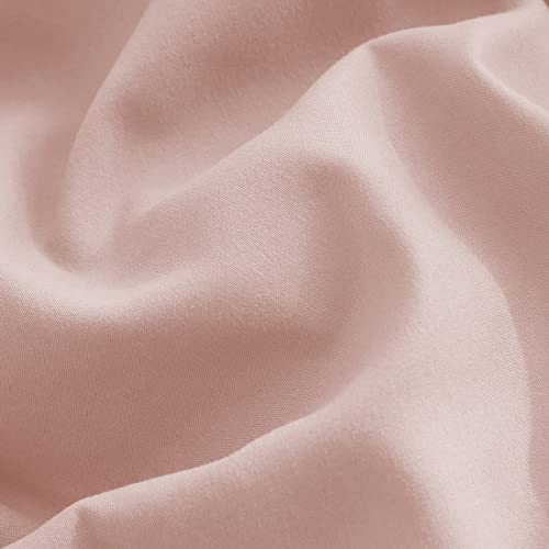 AShanlan Bettwäsche 135x200 Rosa Bettbezug mit 1 Kissenbezug 80x80 cm 2tlg – Ansicht 4