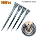 Xuanqiu 100 Pieces Assorted E2 to E8 Steel Horseshoe Nails – Reliable for Horse Hoof Care, Harness Repair & Riding Gear Needs(100Pcs E8 60.5mm)
