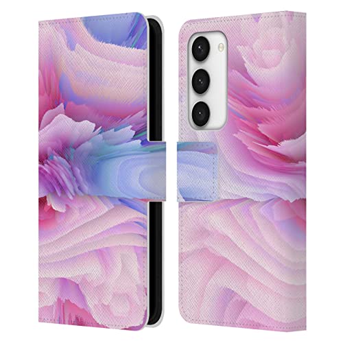 Étui portefeuille en cuir Samsung S23 5G anti-chocs Haroulita Floral