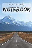 New Zealand Notebook: New Zealand Themed Journal, 120 pages, Ideal for Travelers, Explorers, Kids and New Zealand Lovers