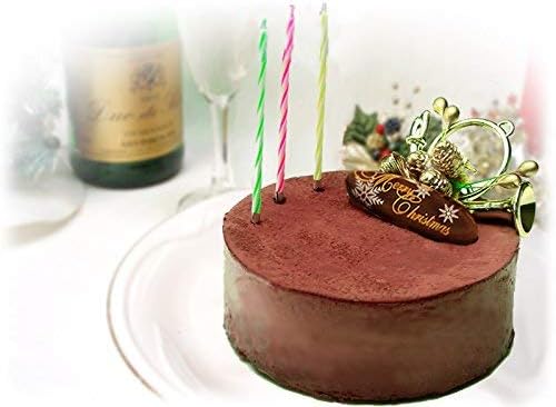 Amazon クリスマスケーキ 神戸スイーツ ドゥーブルショコラ チョコレートケーキ ホール４号 3 4人分 神戸スイーツ ケーキ 洋菓子 通販
