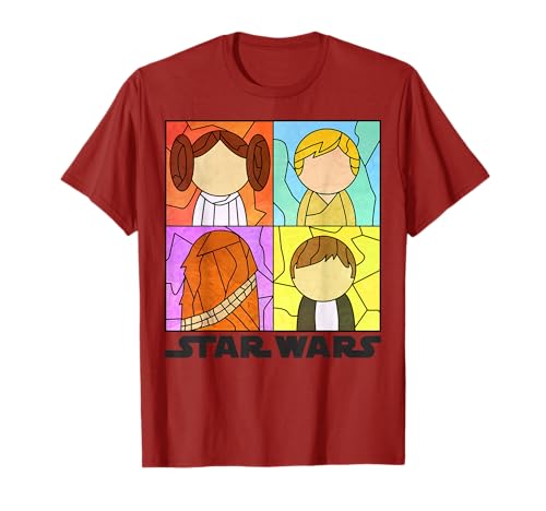 T-shirt Star Wars Luke Han Chewie Leia pour afficher un look geek affirmé sans compromis