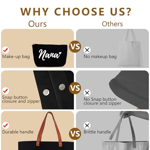 Lamyba Grandma Tote Bag - Perfect Grandma Birthday Gift4