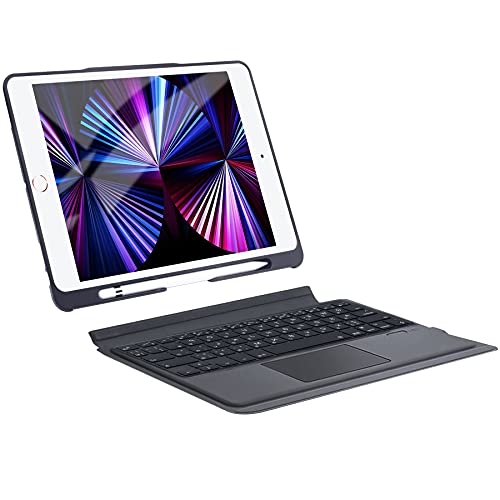 Amazon.co.jp: iPad第9世代キーボード付きケース ipad 10.2 キーボード