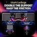 GAN 16 Maglev Max Speed Cube 3x3 Magnetic, Power Stability Handfeel Max Professional Speedcube, Brain Teaser Puzzle Fidget Toy for Kids Adults, 2025 Pinnacle Flagship UV Version GAN16, 56mm