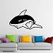 Stickers muraux en vinyle motif requin prédateur 95 x 58 cm