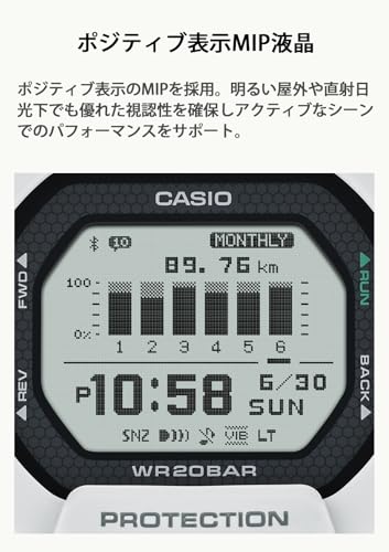 [カシオ] 腕時計 ジーショック 【国内正規品】 G-SQUAD GBD-200-7JF メンズ ホワイト 商品画像4