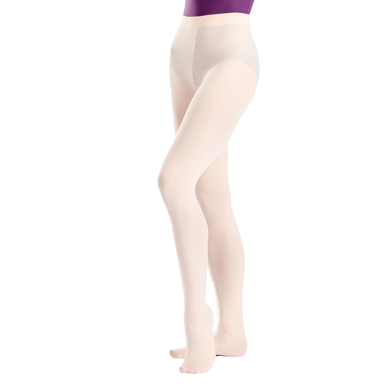 So Danca - Adult Footed Tights for Women, Stretchable, Comfortable, Activewear, Dancewear85% Nylon / 15% Spandex - TS74, Ballet Pink, XXL