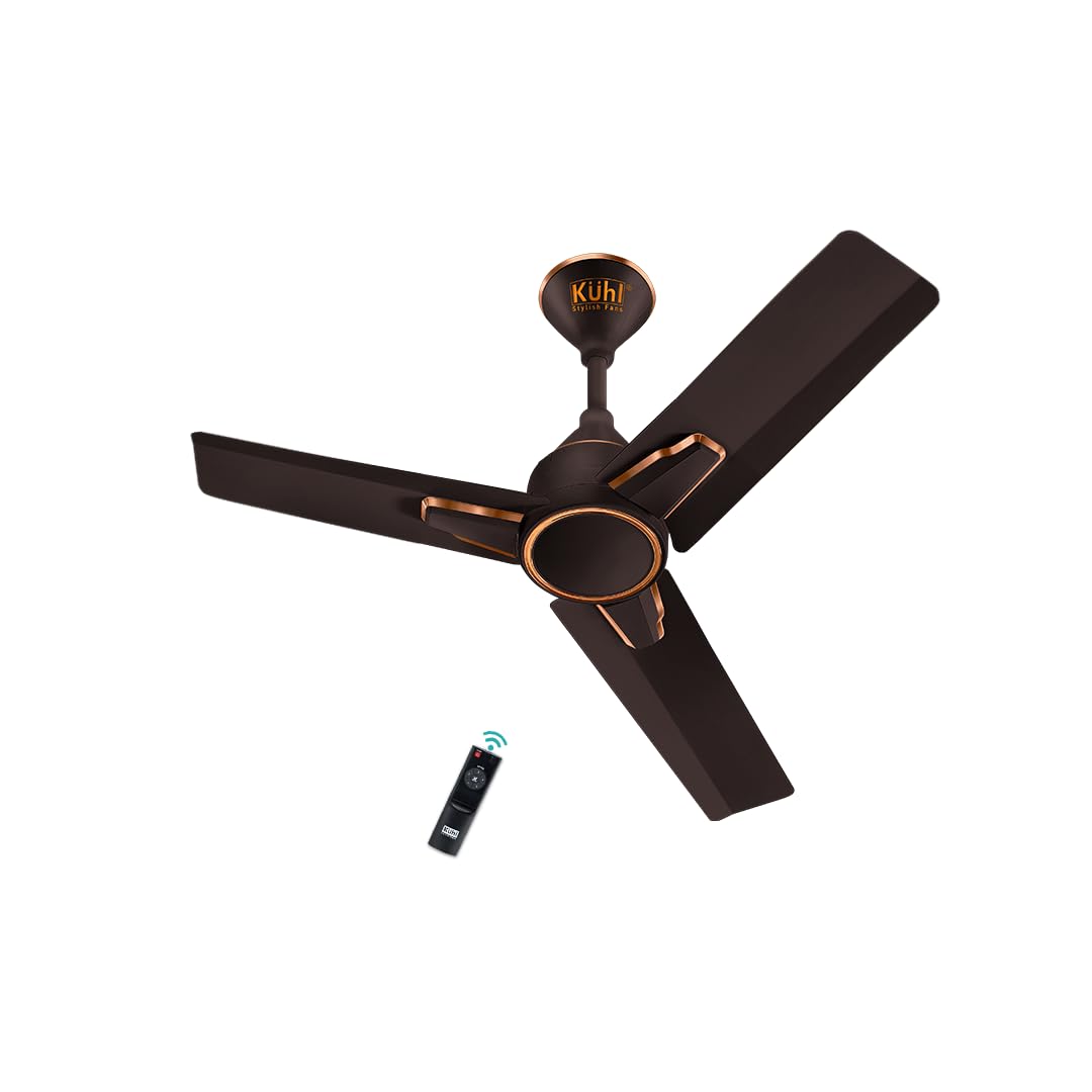 KUHL Arctis A1 600 Mm Bldc 65% Power Saving Ceiling Fan With Remote | Bee 5 Star Rated & Isi Marked High Air Flow Year Warranty Espresso, Brown (B0D5CKC52N) Amazon Price History, Amazon Price Tracker