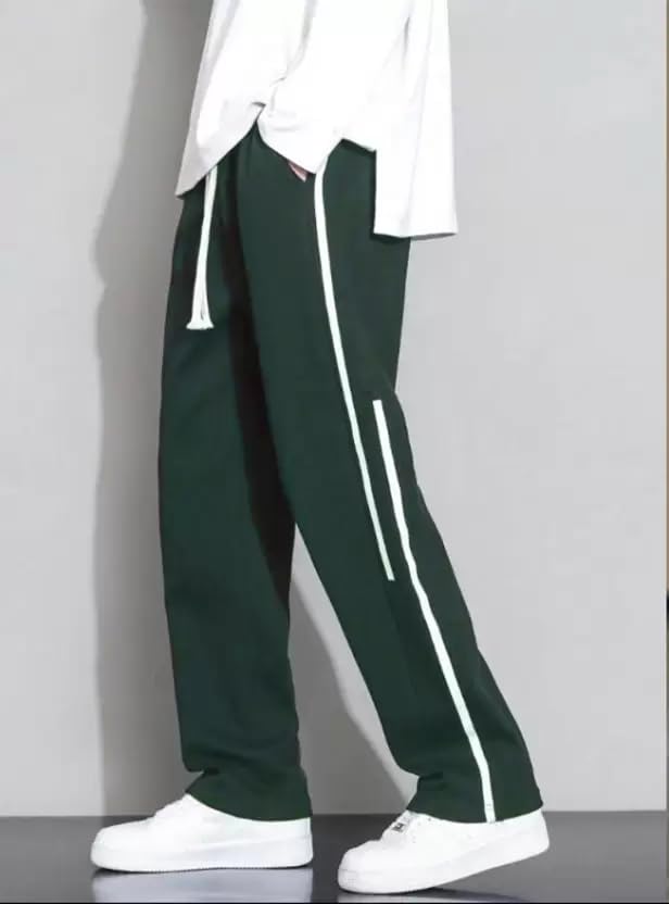 Image of culish Mens Lycra Track Pant Black
