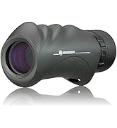 Bresser wasserdichtes Monokular Condor 10x25 Dachkant mit hochwertiger Mehrschichtvergütung inklu...