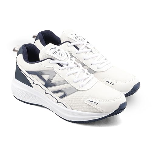 Image of ASIAN Wonder-34 Men's Running Shoes | Breathable Mesh Upper, Cushioned Sole, Lace-Up Comfort, Sports Shoes