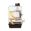 WINOMO Draagbare Hamsterkooi Drielaags Hamster Reisdrager Kleine Huisdieren Huis Voor Gerbil Chinchilla Hamster Rat…