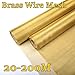 1PC Brass Woven Wire Mesh 100x50cm - Rustproof Copper Screen for Crafts, DIY Projects, and Industrial Use(60Mesh 0.35mm)