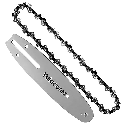 Chaîne de rechange pour tronçonneuse 8" 3/8 043 33 gouges pas étroit boucle fermée - 3