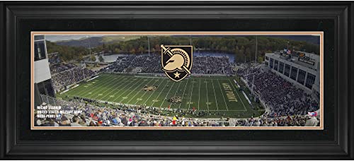 Army Knights Framed 10" x 30" Michie Stadium Panoramic Photograph - College Team Plaques and Collages
