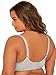Fruit of the Loom womens Plus Size Cotton Unlined Underwire Full Coverage Bra, Heather Grey, 38D US