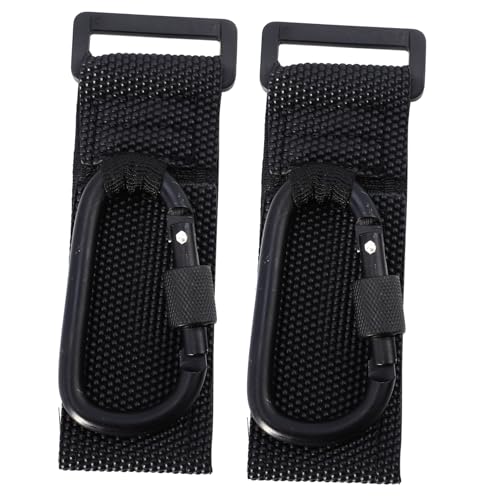 SECFOU 2個ベビーカーフック 耐荷重対応 滑り止め設計 おむバッグホルダーとして ショッピングカートや車椅子にも使用可能