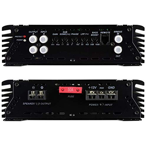 Precision Power Class D Mono Amplifier 1500W -1500 Watts Monoblock Class D Subwoofer Amplifier