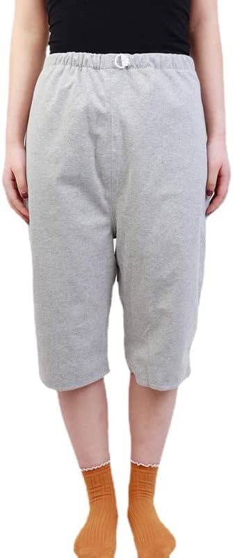 Adult Incontinence Underwear for Bedwetting, Three Layers Waterproof Pants for Men and Women, Breathable and Washable Urinary Leakage Protection Pants for Elderly (Cropped Pants,2XL)