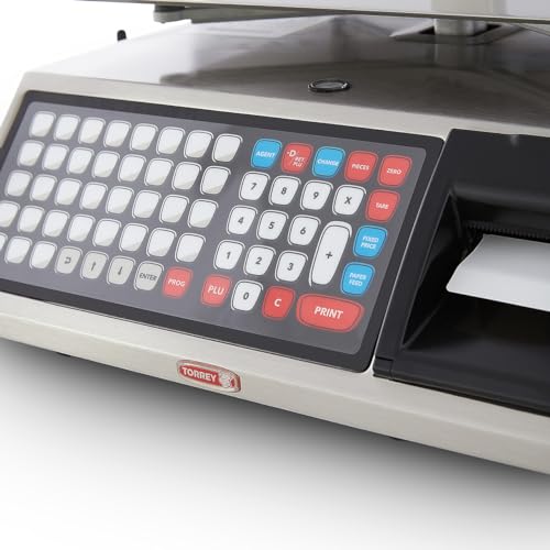 Báscula Torrey W-Label20 con Impresora Digital 40 LB miniatura 4