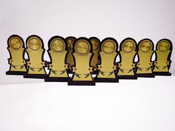 Wooden Momentos 2 Star 8.5 INCH Set of 10-picture-36