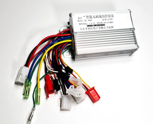 Image of xcluma Brushless Motor Intelligent dual mode 36 V 48V 350W Controller for Electric Vehicle bike scooter erickshaw