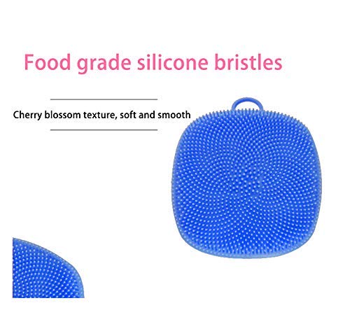 Vista 3 de Cepillo de limpieza facial Cepillo de silicona para lavado facial Manual Impermeable Limpieza Cuidado de la piel Cepillos faciales para limpieza