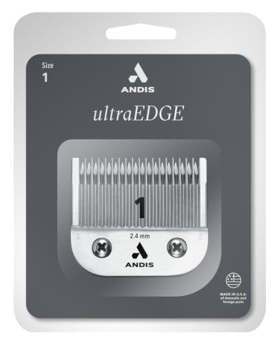 Andis 64070 UltraEdge Carbon Steel Detachable Blade, Size 1, 3/32in, Chrome - image 5