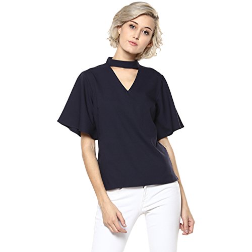 Image of Harpa Keyhole Neck Solid Tops