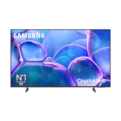 SAMSUNG TV 43 Pulgadas Crystal UHD U7005 4K Smart TV, Colores increíbles con Procesador Crystal 4K, Escucha Todos los Altavoces con Q-Symphony, Tus Datos protegidos Knox Security