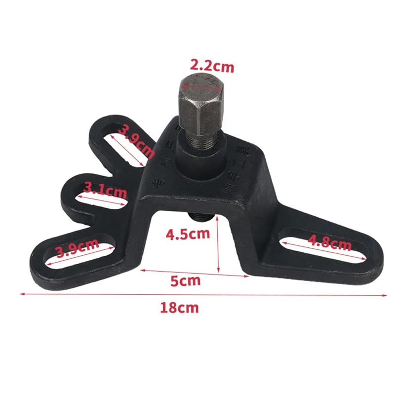 Extracteur de tambour de frein universel, extracteur de moyeu de roue, outil de démontage de roue, outil de démontage de tambour de frein, outil de réparation manuel pour accessoires de moto