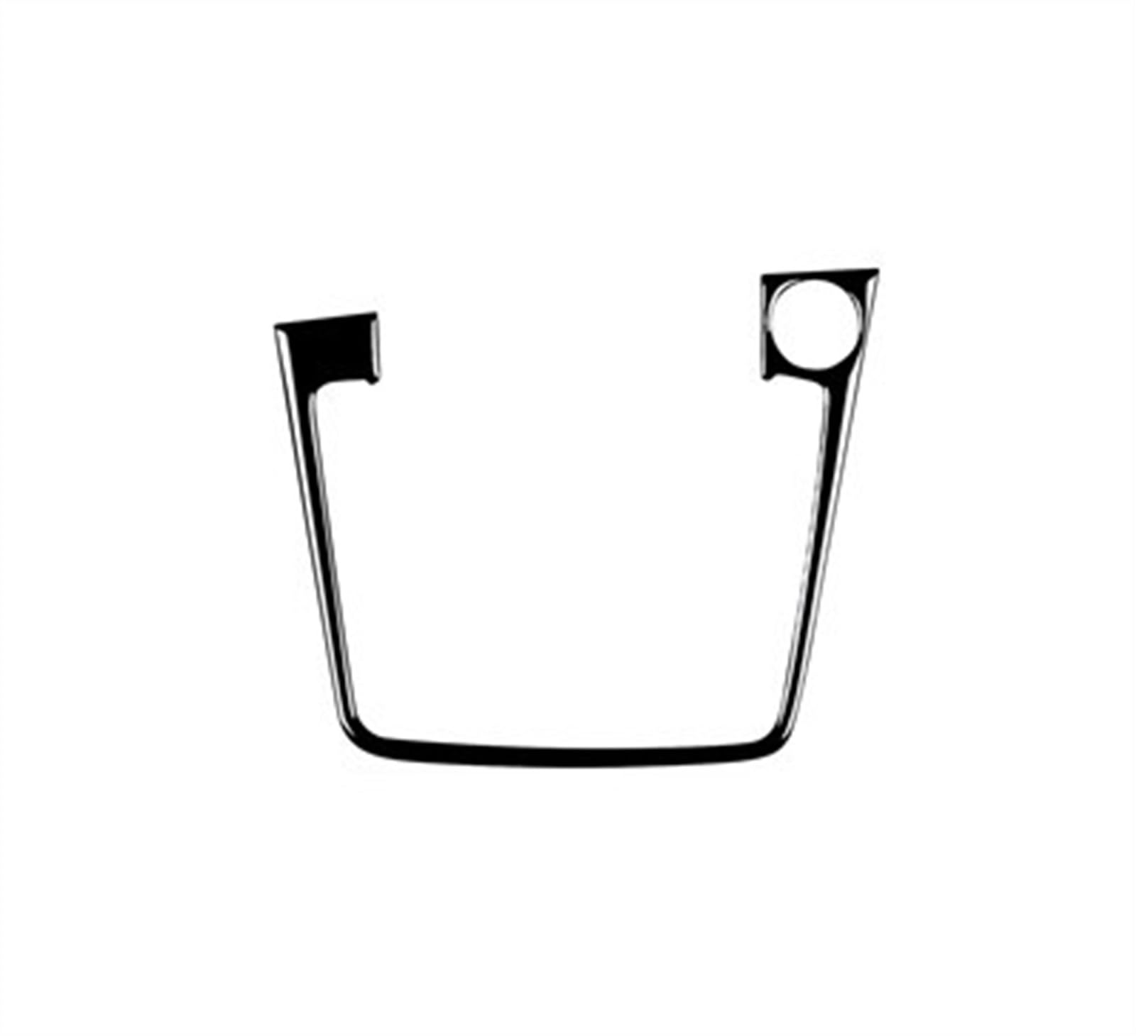 Qibbei One Color Car Styling Interior Accessories Sticker Center Console Gear Panel Frame Trim For Golf 7 2013-2017 Stickers(Lhd)