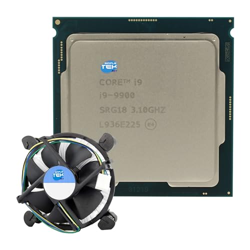 CPU i9-9900 Turbo 5,0 GHz Simpletek procesador de 8 núcleos para multitarea fluida