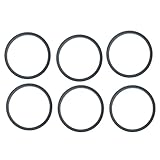 6 Pack Blender Gasket Replacement Parts witn Rubber O Ring for 900W & 600W Series,NB-101B NB-101S NB-201 Blade Blenders Gaskets Replacement