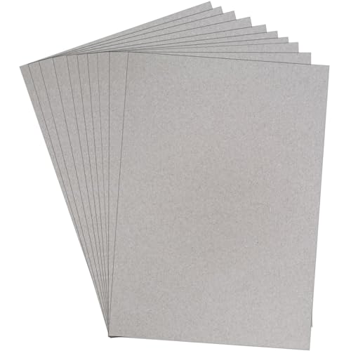 Carton gris épais recyclé 1500 microns SRA2 Bcreativetolearn pour reliure et loisirs créatifs
