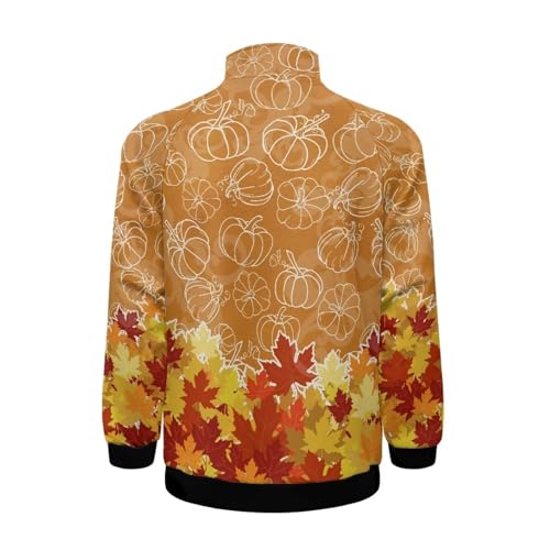 Image of Men's Lightweight Jackets Casual Full Zip Fleece Jacket Men Coats Fashion Long Sleeve Sweatshirt