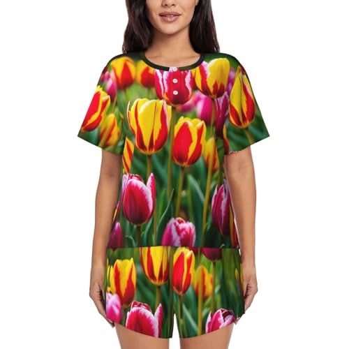 Tulipes Roses EdWal imprimé floral pour créer un salon cocooning
