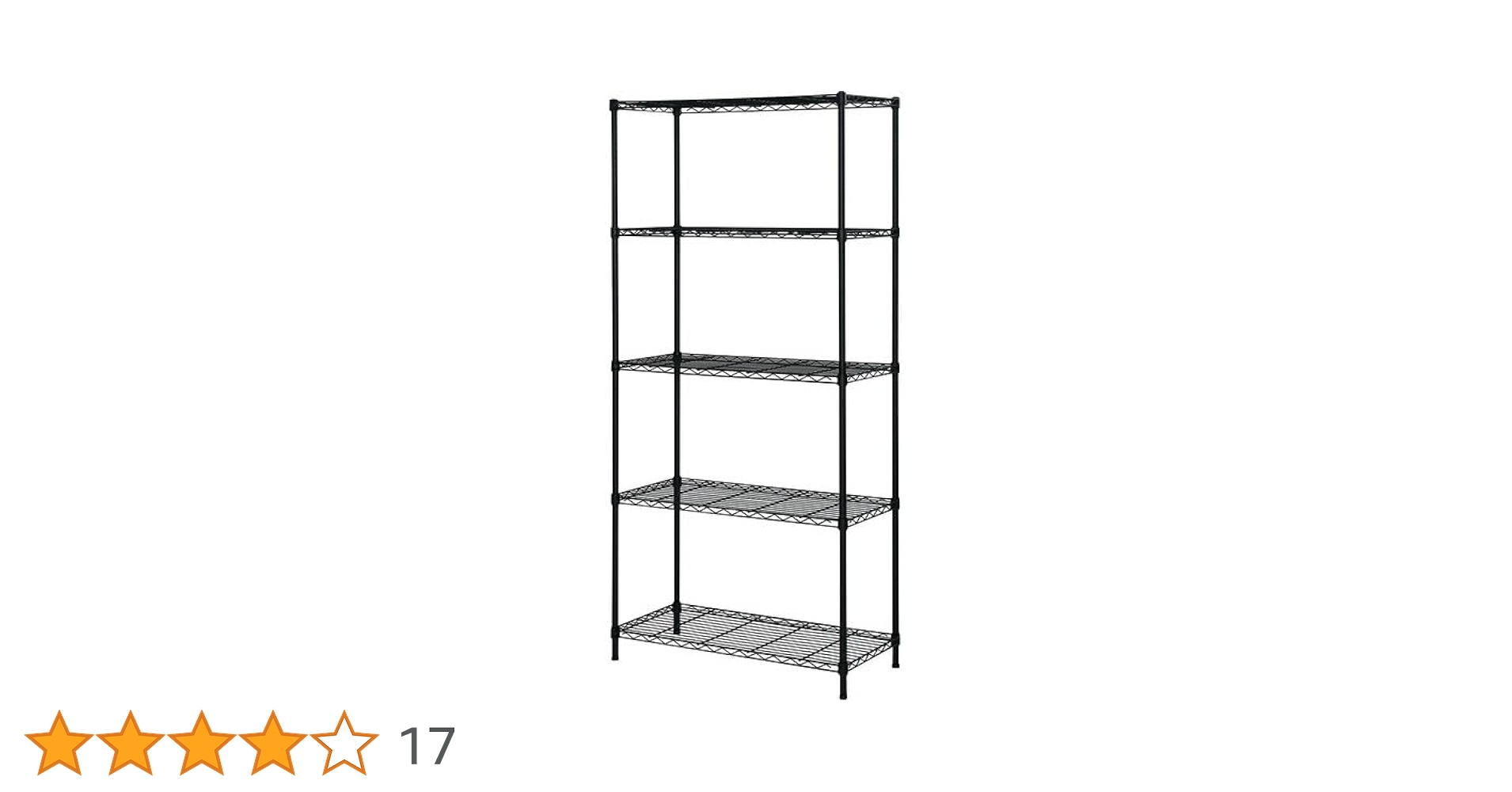 【100円ずつ値下げ中】ニトリスチールラック85cm CUSTOM 4段ブラック 100円ずつ値下げ中】ニトリスチールラック85cm CUSTOM 4段