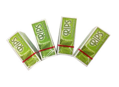 4x RIPS ROLLING PAPER MINT FLAVOR-by MV Shop Ltd.